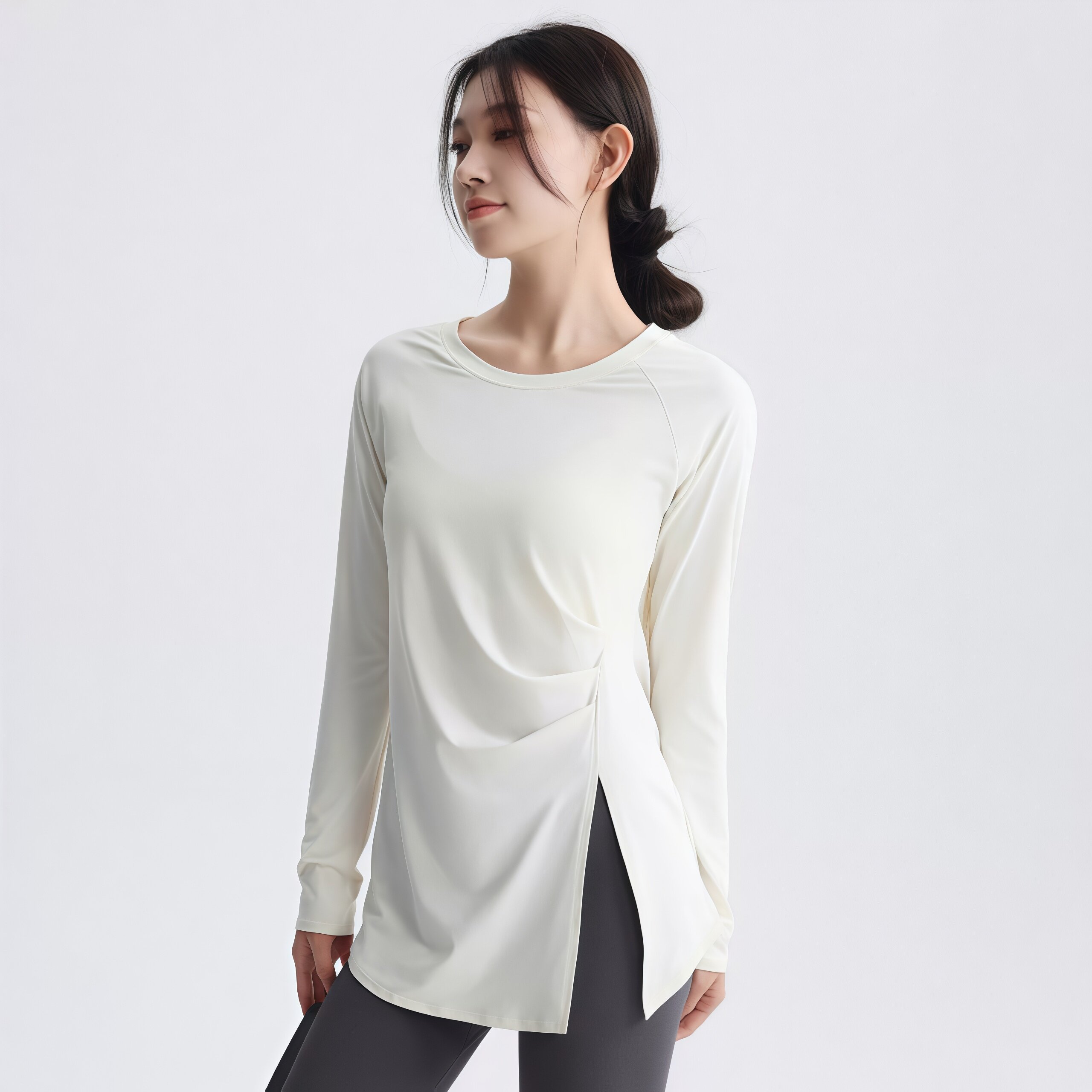 LULU瑜伽服女速干遮臀