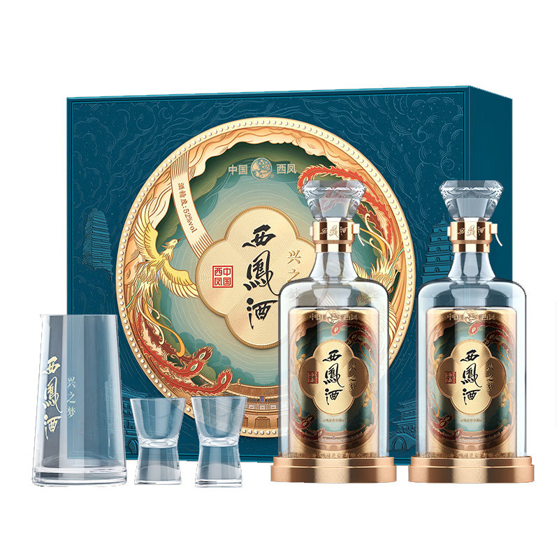 西凤酒大唐荣耀兴之梦52度500ml*2瓶绵柔凤香型白酒礼盒装怎么样,好用不?