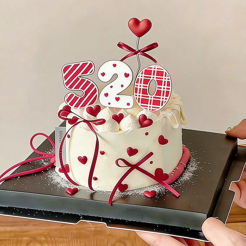 网红2.14情人节氛围感情侣告白520亚克力蛋糕装饰插件烘焙插牌,节庆用品/礼品,节日装扮用品,淘宝优惠券,粉丝福利购,淘宝优惠卷
