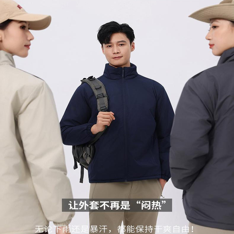 防水防风冲锋衣定制工作服印字年会企业汽修工装秋冬加绒加厚外套