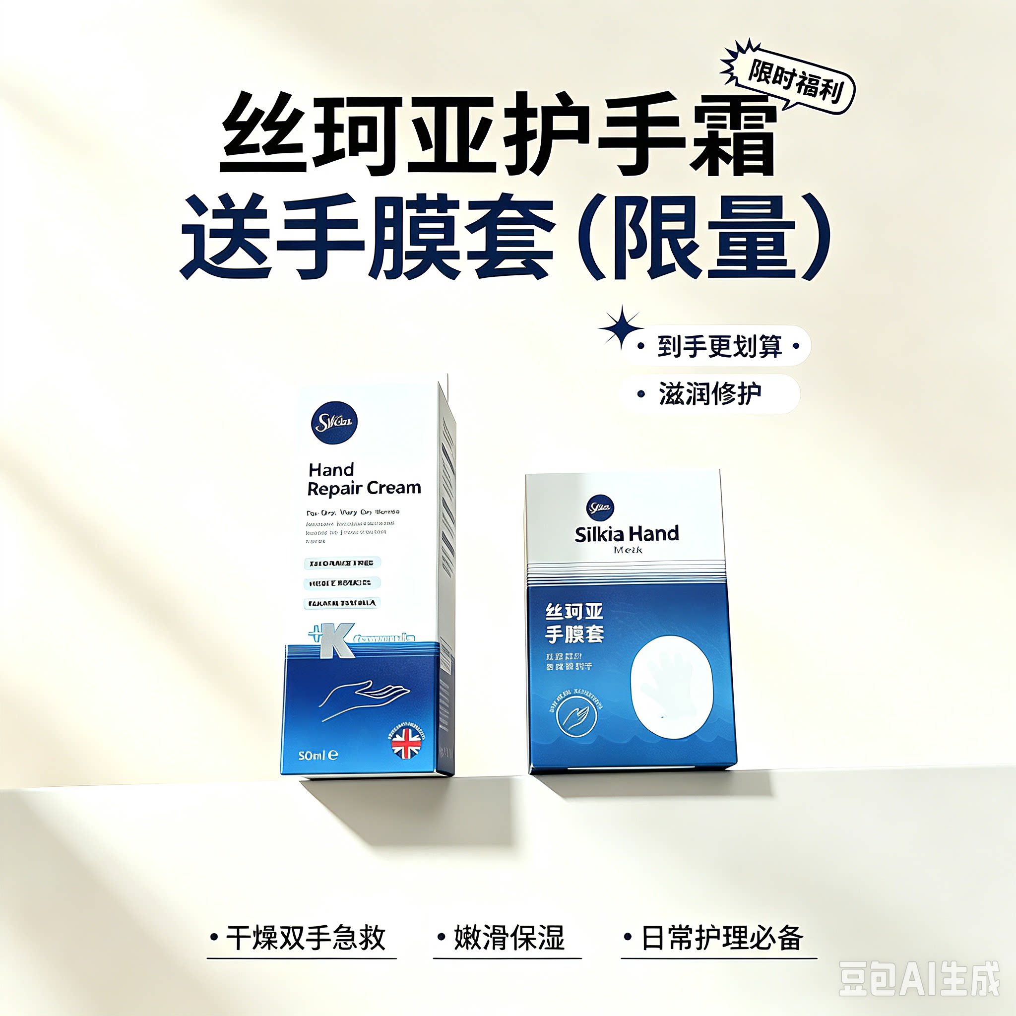 丝珂亚香氛护手霜SPA级修护