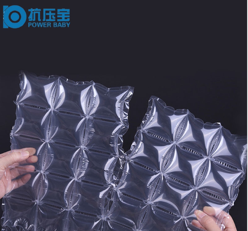 厂家直销HDPE方形气泡膜防撞防震保护膜包裹填充卷膜 充气膜