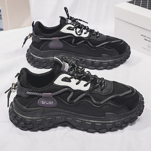 子男士 透气网面鞋 运动鞋 韩版 男 春季 百搭内防滑休闲老爹鞋 新款