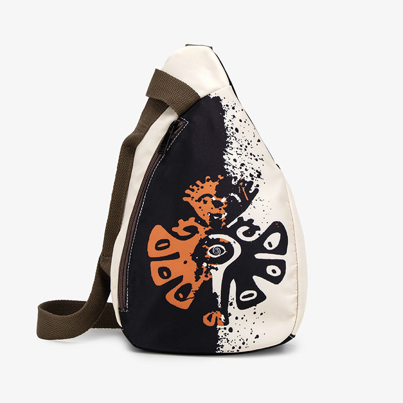 个性时尚男女包防水牛津布胸包新款斜挎包轻便旅游运动休闲胸前包