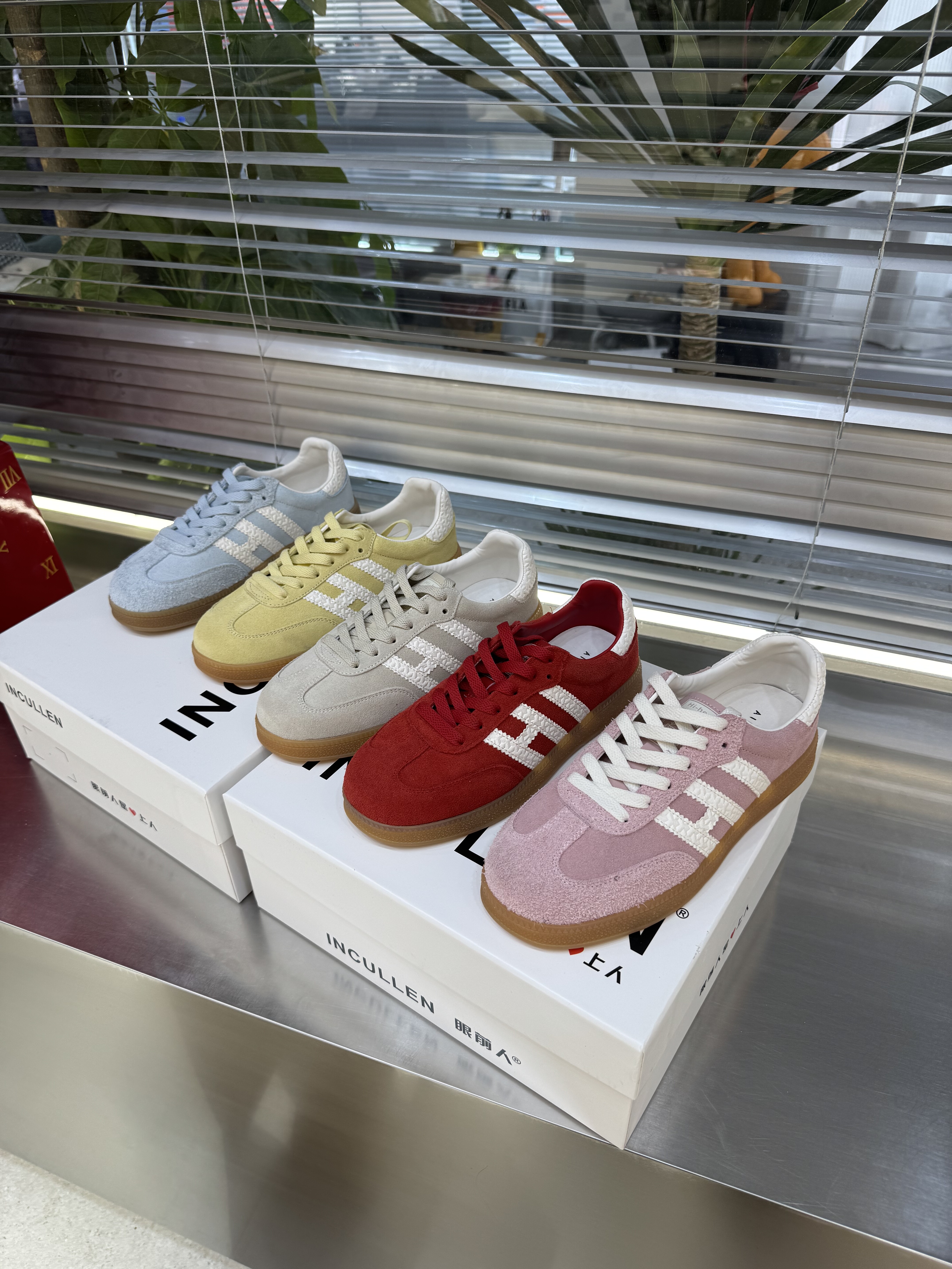 2026新款早春复古奶油风德训鞋休闲简约平底女运动鞋轻便百搭女鞋,女鞋,德训鞋,淘宝优惠券,粉丝福利购,淘宝优惠卷