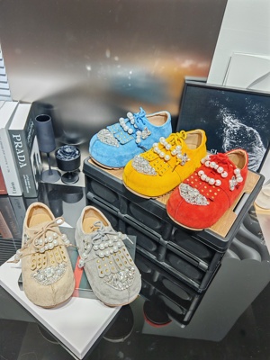 2026新款复古5公分内增高平底百搭重工水钻珍珠女鞋时尚闪亮炸街