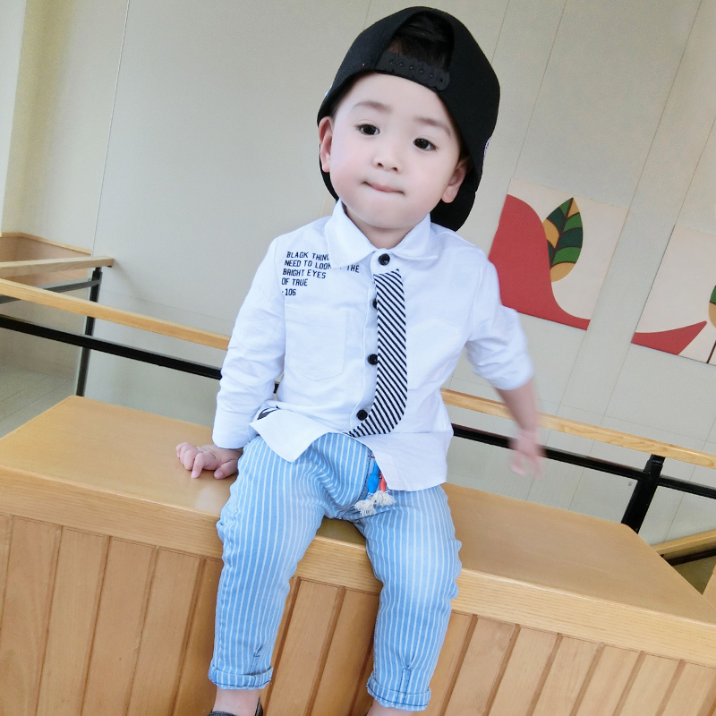 Chemise enfant à manche longue - Ref 2084290 Image 4