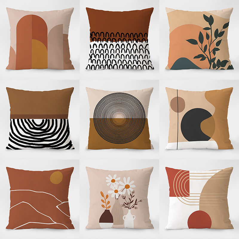 抱枕沙发客厅卧室北欧轻奢简约样板房民宿几何线条靠背枕芯套靠垫,居家布艺,靠垫/抱枕,淘宝优惠券,粉丝福利购,淘宝优惠卷