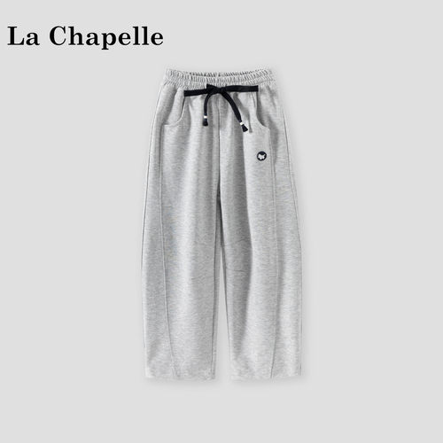 La Chapelle【拉夏贝尔】夏季时尚女童运动风弯刀休闲裤LD2716