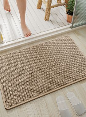 浴室地垫卫生间吸水垫厕所门口防滑垫子脚垫洗手间进门垫速干地毯
