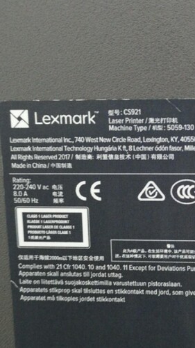 适用 Lexmark 76C00K0 76C00C0 CX922 CX923 CX924 墨粉盒 碳粉盒