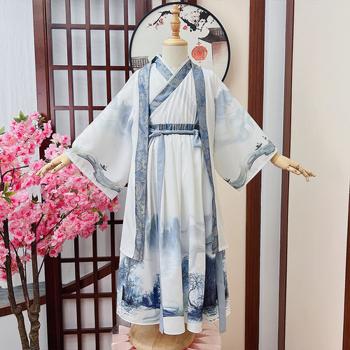 男童唐装汉服中国风古装