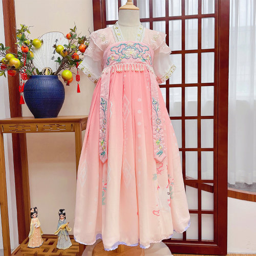 女童汉服连衣裙夏季新款儿童裙子