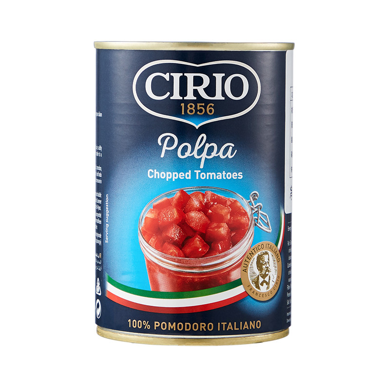 茄意欧意大利进口碎番茄罐头400g番茄炒蛋炖牛腩罗宋汤