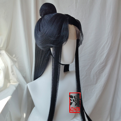 仿手勾假发谢怜毛娘定制