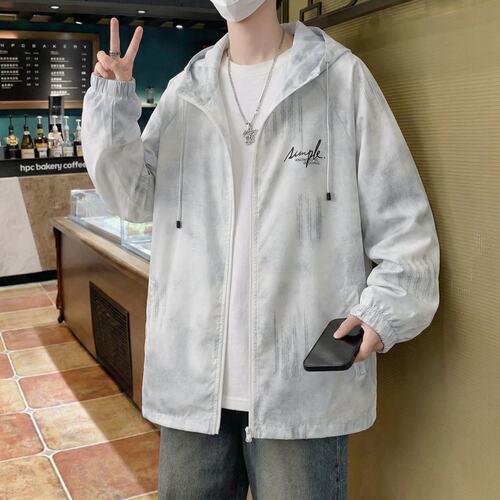 2026新款防晒衣男青少年冰丝外套夏季高中学生防紫外线透气防晒服