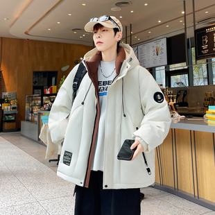 轻薄羽绒服男款青少年冬季保暖白鸭绒外套男2025新款高中学生上衣