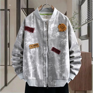13岁男孩棒球服1415初高中学生夹克春秋季16青少年18大童牛仔外套