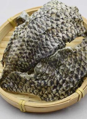 干鱼皮罗飞鱼凉拌泡椒鱼皮