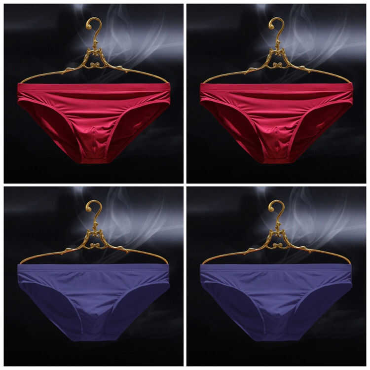 低腰性感透半透明冰丝内裤气裤衩