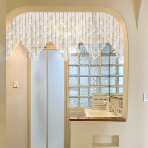 法式短帘咖啡帘门帘窗纱