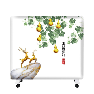 电油汀防尘罩取暖器罩子格力美的奥克斯家用通用型电暖气罩防尘套