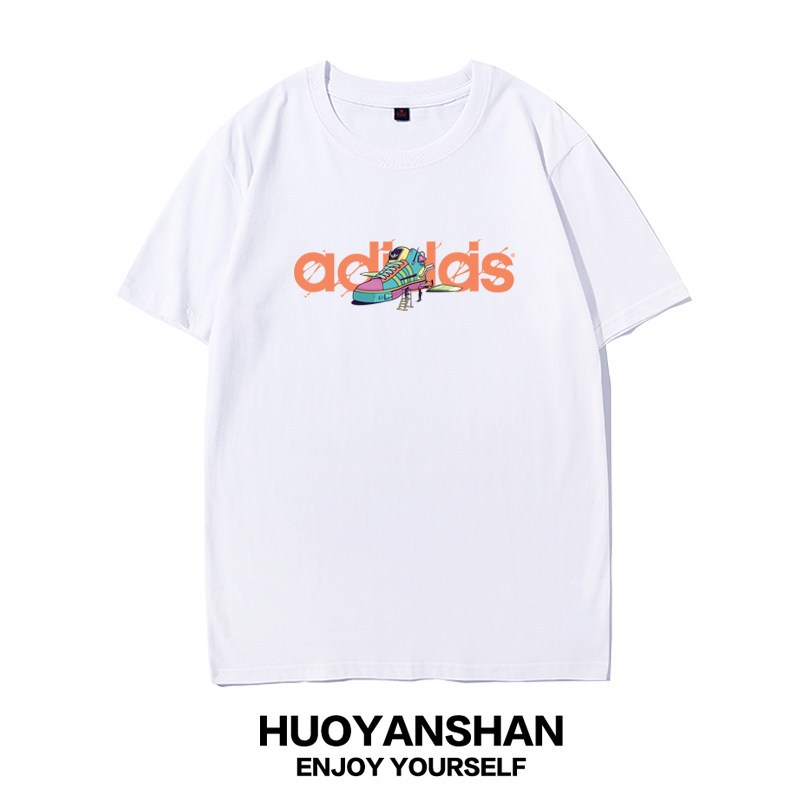 GALI同款SUPERSTAR小白鞋短袖T恤