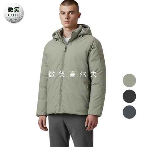 特价2025冬季新款韩国代购拉链加厚保暖高尔夫球服男士棉服外套