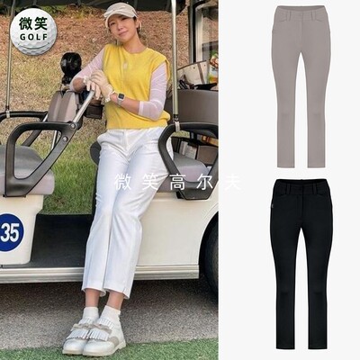高尔夫球服女士直筒裤长裤