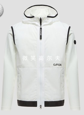 2025春季新品韩国代购GFOR*高尔夫男士可拆卸运动夹克外套两件套