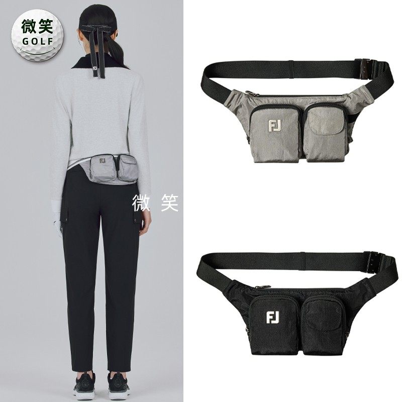 2025秋冬新韩国代购FOOTJOY高尔夫球包女士轻量口袋运动收纳腰包