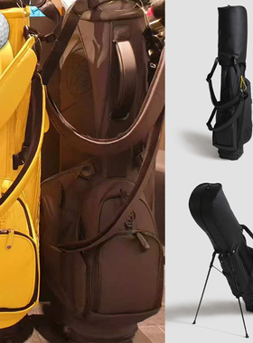2025春新品韩国代购GFOR*高尔夫球包男士黑色运动球杆包支架包
