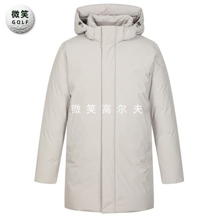 特价2025冬新品韩国代购PING高尔夫男士连帽防寒运动中长款羽绒服