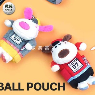 韩国代购 新款 卡通造型高尔夫球包可爱迷你球袋挂件 2025冬季 特价