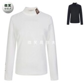 韩国代购 新款 高领时尚 高尔夫球服女士长袖 GOLF 特价 打底衫 2025秋季
