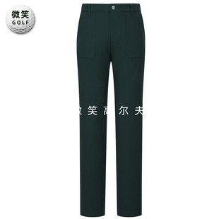 男柔软口袋运动直筒长裤 FANTOM高尔夫球裤 2025秋冬新韩国代购 特价