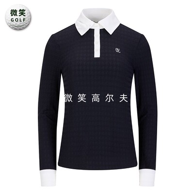 高尔夫服装女士长袖T恤
