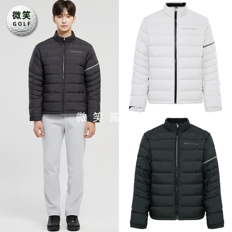 高尔夫男立领轻便保暖运动羽绒服