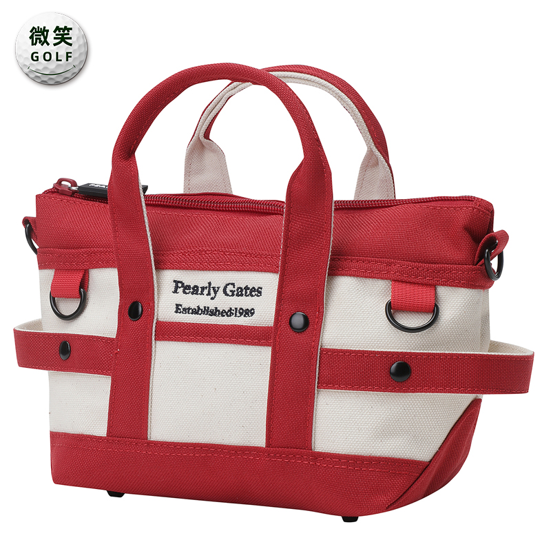 高爾夫男女帆布運動手提單肩挎包