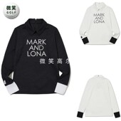 MARKLONA后拉链减龄高尔夫球服女士长袖 韩国代购 T恤 新款 2026春季