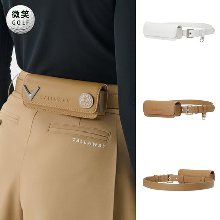 2025夏新品韩国代购CALLAWA*高尔夫球包女士运动收纳小包腰包GOLF