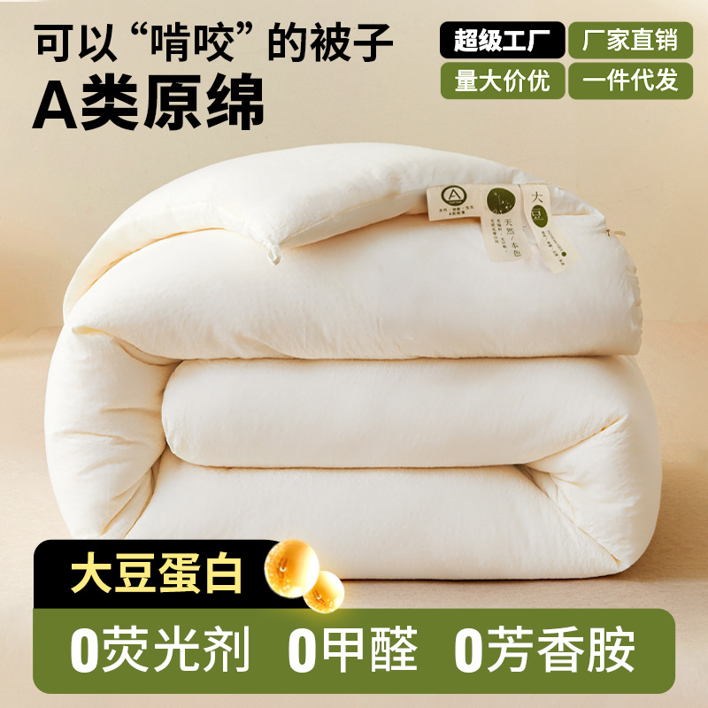 日本进口大豆被冬被a类母婴级原