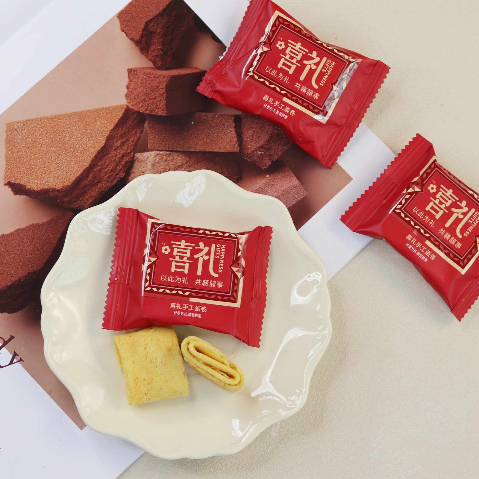 小牛顿喜礼手工蛋卷凤凰卷老式鸡蛋卷饼干结婚满月周岁喜饼零食,零食/坚果/特产,蛋卷,淘宝优惠券,粉丝福利购,淘宝优惠卷