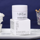 Nars娜斯流光美肌柔润保湿 面霜14ml中小样 妆前隔离无油大白霜