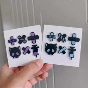 【尾款】娃用发夹+浮游电波新色+