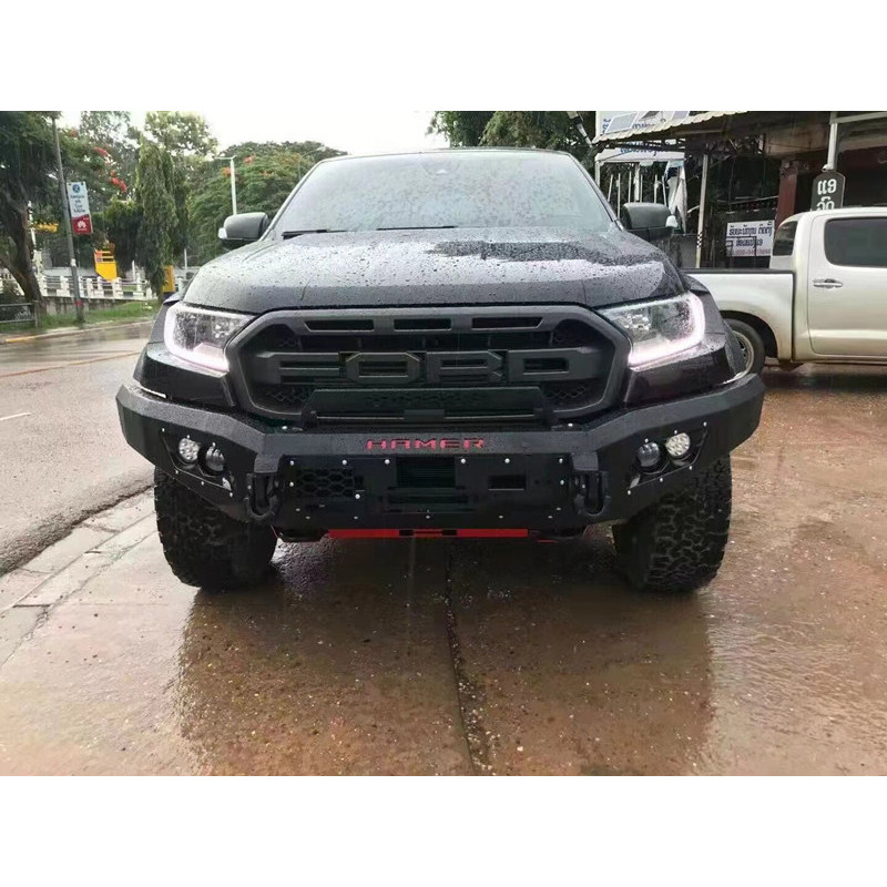 适用19-22年福特RANGER RAPTOR小猛禽改装前杠保险杠防撞杠竞技杠