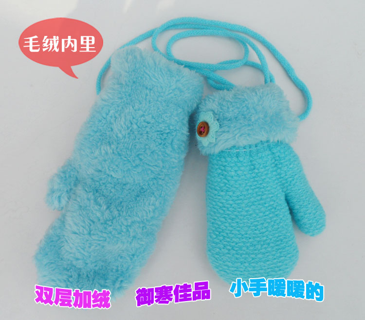 Gants pour enfants en de laine - Ref 2145021 Image 2