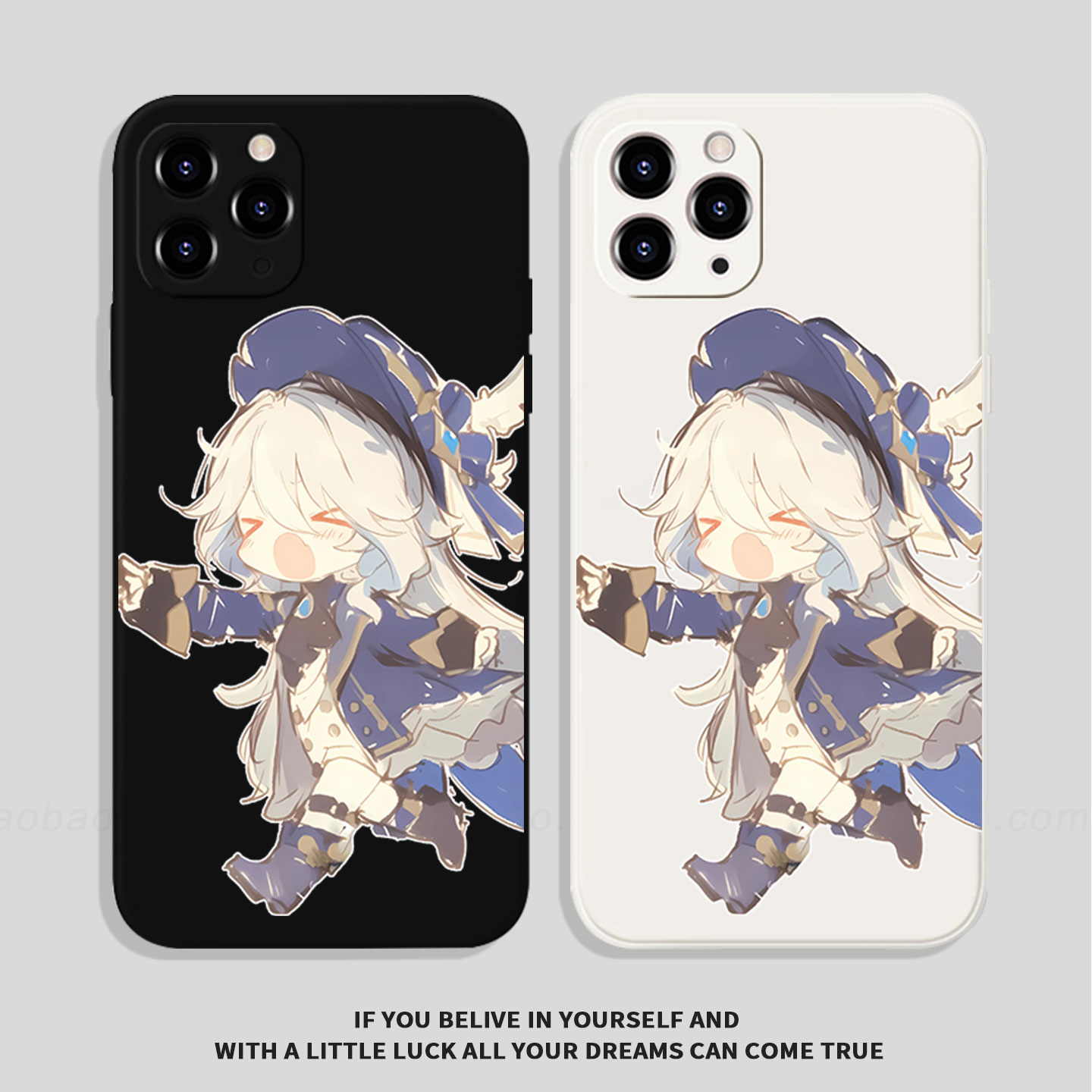 可爱涂鸦芙宁娜安卓手机壳TPU