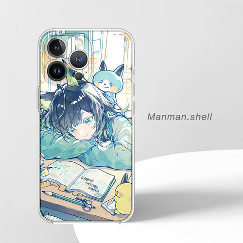 看书少女Mon3tr安卓手机壳TPU