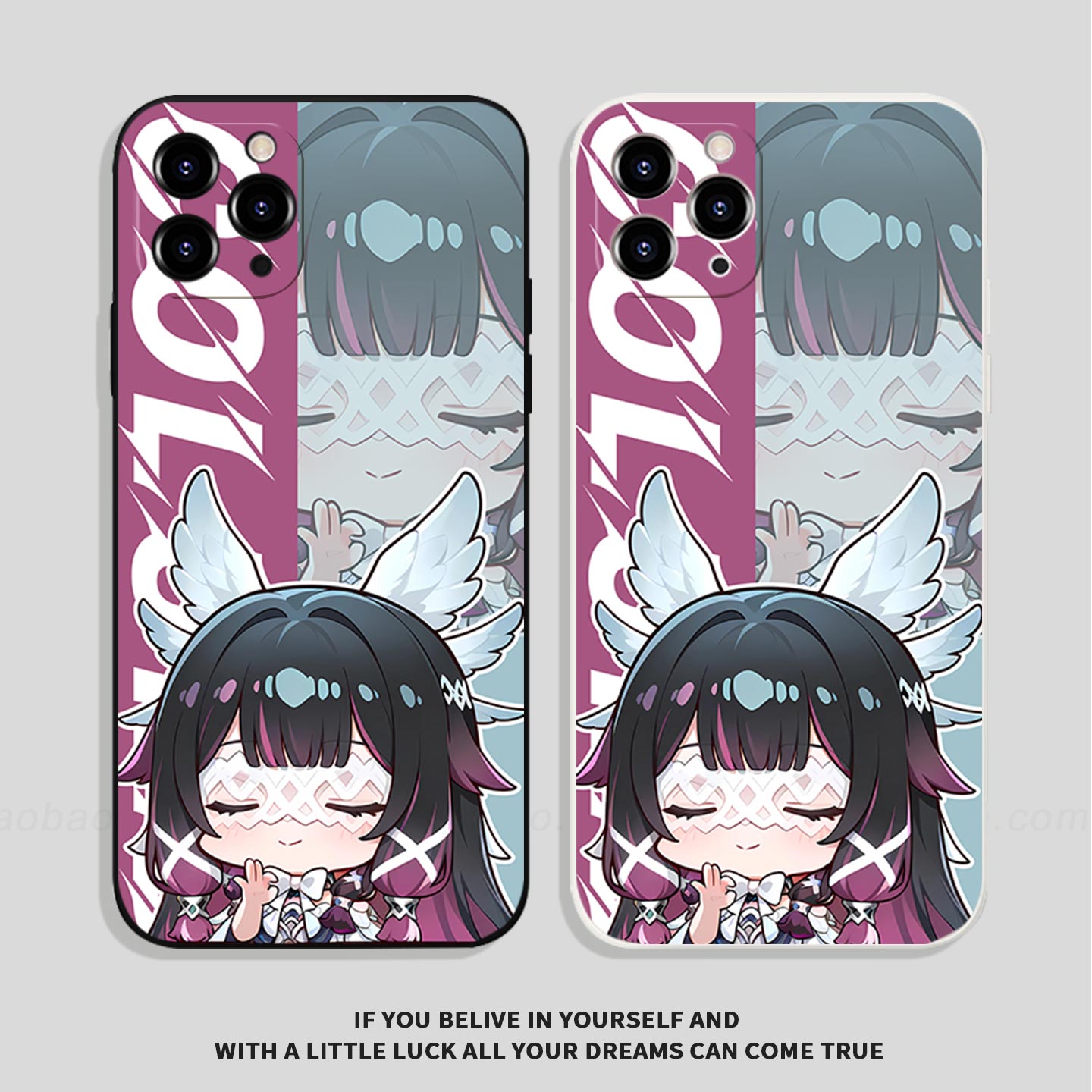 二次元Q版哥伦比娅安卓手机壳TPU